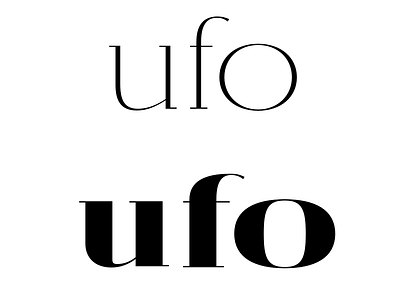 /u/f/o font lettering type design typeface typography