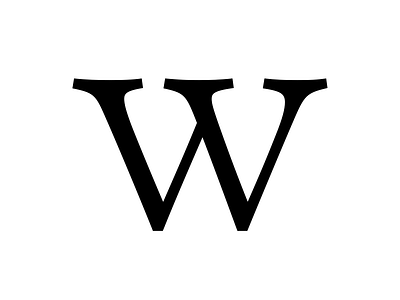 w