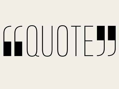 Quote. font font design lettering type type design typography