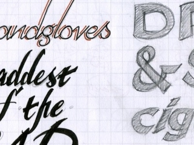 Sketchbook Wednesday 010 lettering typography