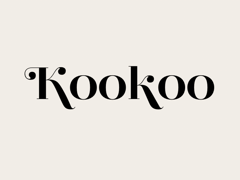 Kookoo by Dunwich Type Founders on Dribbble