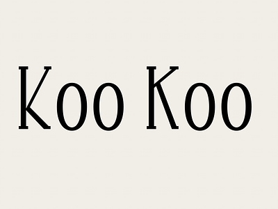 koo koo