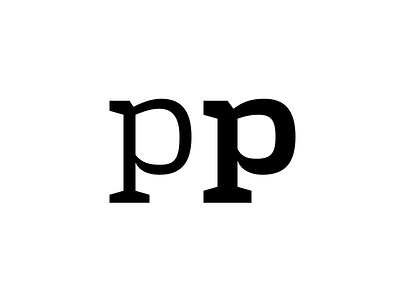 Rhodium – p font lettering type design typeface typography