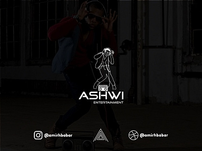 "ASHWI ENTERTAINMENT" LOGO