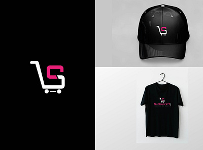 E-commerce Logo branding corporate logo design creative design flat illustrator logodesign minimal typography