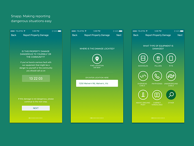 Snapp App app app design concept design ui user interface