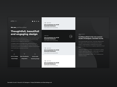 Personal folio play - 2022 concept design landing page ui user interface web design