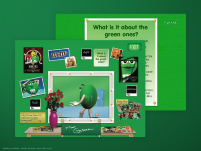 Miss Green Campaign (Circa 2006) 2006 landing page marketing campaign