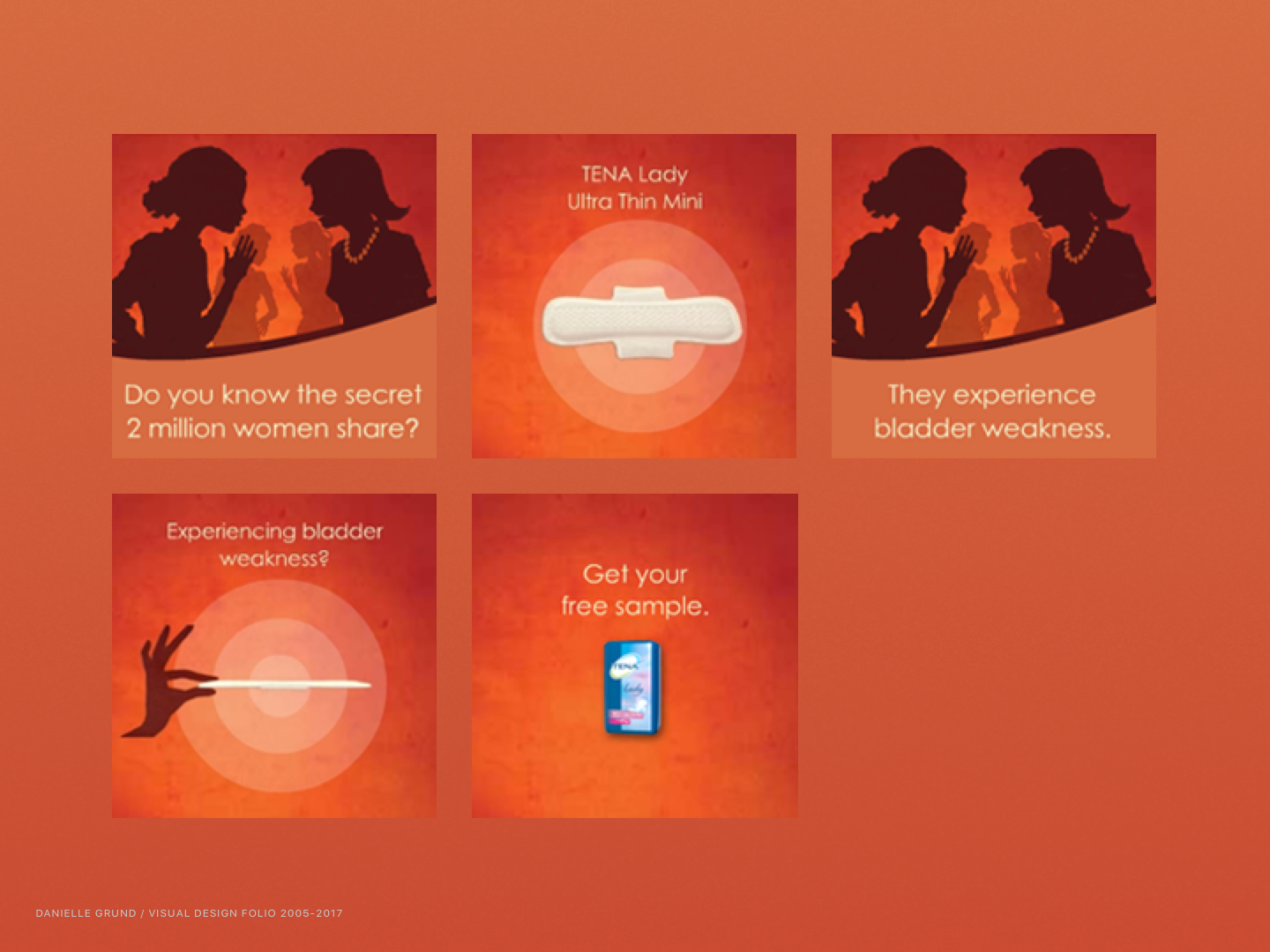 Marketing Banner Add Campaign For Tena 2008 By Danielle Grund On