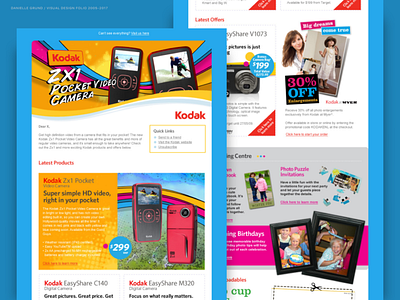 Kodak edm 2009 Zx1 campaign