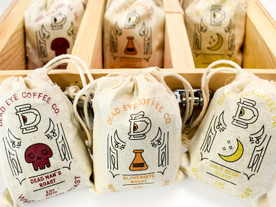 Coffee 3 branding coffee coffee bag design illustration label design