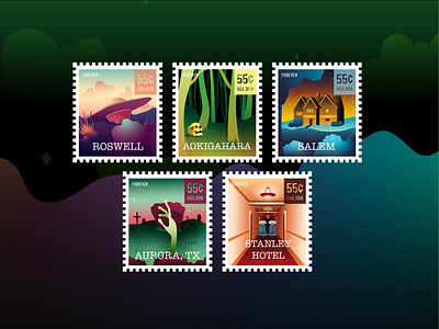 Destination Unknown Stamp Collection