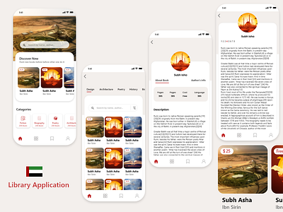 Library Application uiux