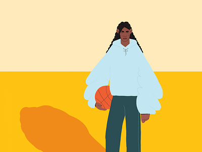 They playin' adobe basketball character character design concept art design illustration photoshop