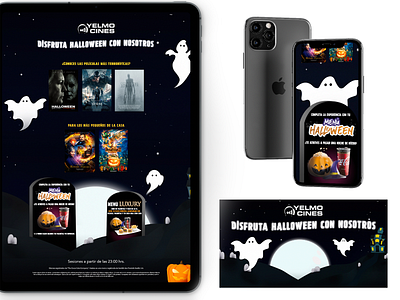 Halloween en Yelmo design ui