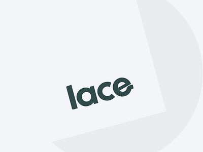Logo - Lace branding design graphic design logo modern typography vector