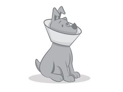 Dog Cone Dog dog illustration logo vector