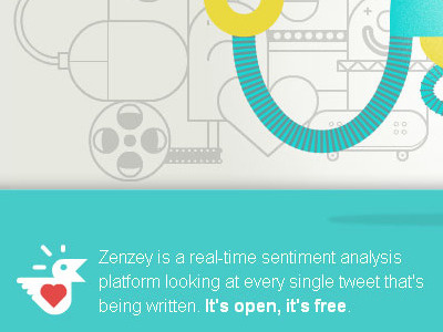 Zenzey2 brand illustration logo mascot ui web 2.0 webdesign