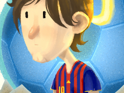 Saint Lio Detail character character design football illustration painting people soccer