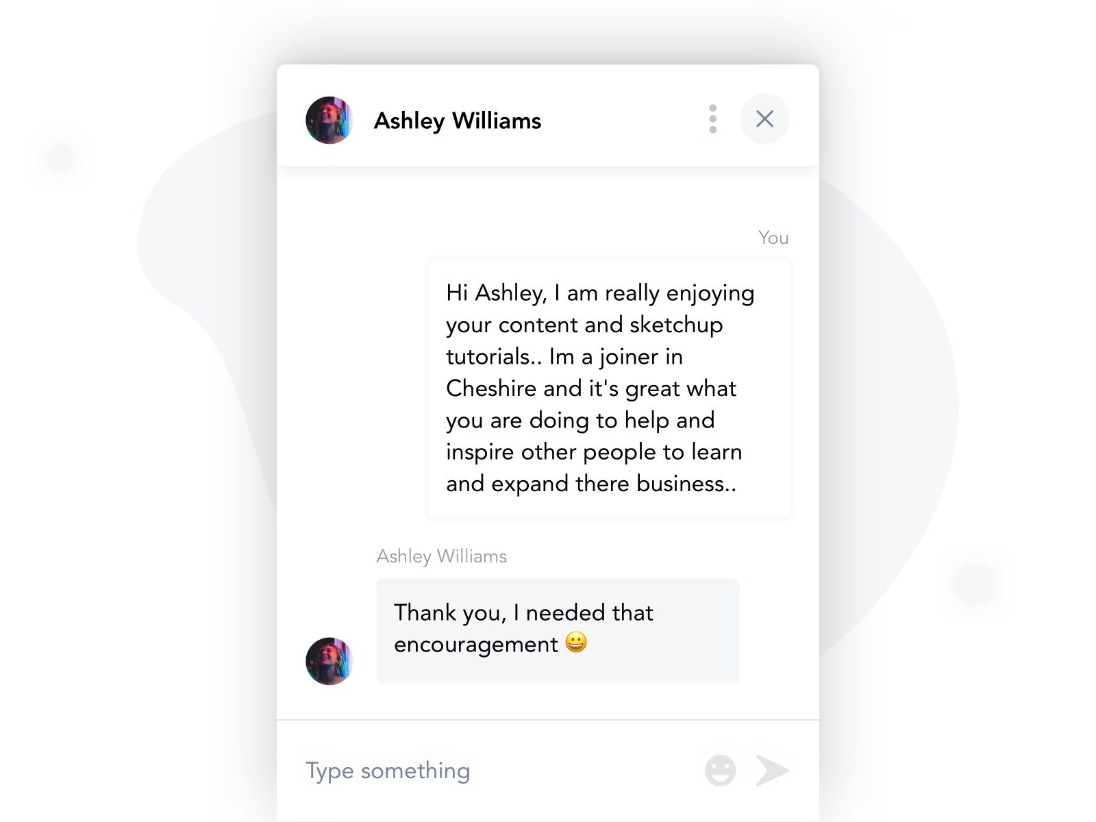 chat post message