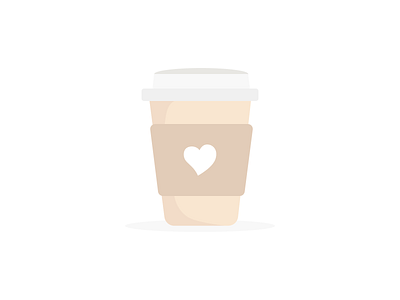 Coffee ☕️ 100daychallenge art coffee coffee cup illustration simple vector vector illustration