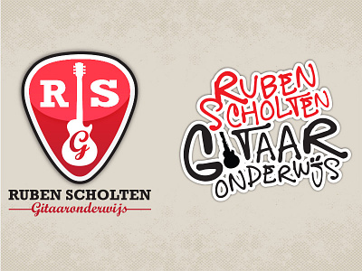Ruben Scholten Gitaaronderwijs guitar lessons logo