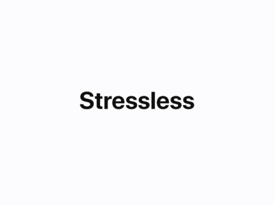 Stressless adobexd concept landng muzli ui ux webdesign