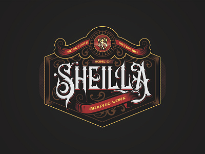 Sheilla Design Studio - Vintage Logo