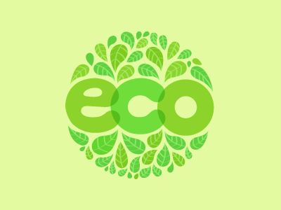 eco sign circle eco ecological green label leaf logo natural ring