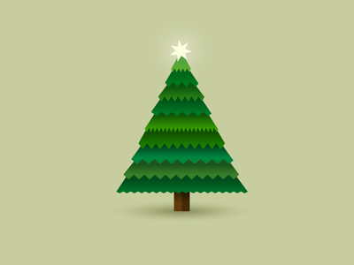 Christmas Tree christmas tree illustration