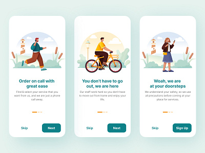 Onboarding Screens