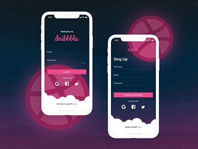 Daily UI Challenge #001 - Sign Up