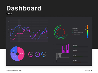 Dashboard analytic dashboard design diagram graphic infographic pie graph statistics ui