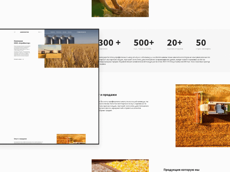 Website Agrovector 1800 2020 design full hd index page responsive design site ui ui design uidesign web webdesign website