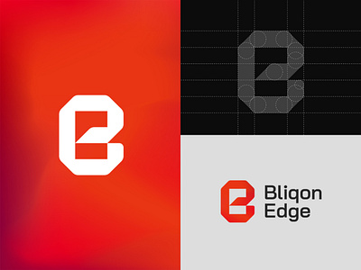 Bliqon Edge Logo Branding