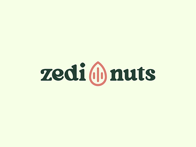 Zedi Nuts Logo Branding