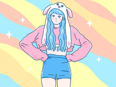 Rabbit girl