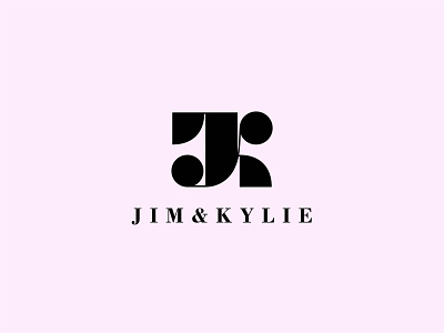 J&K branding design icon illustration illustrator lettering logo minimal type typography