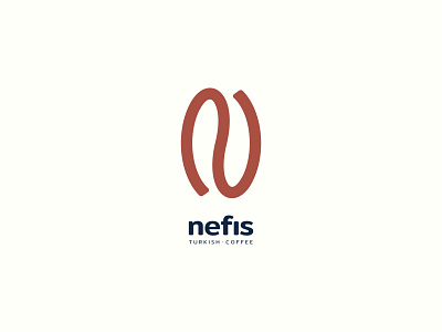 Turkish Coffee - Nefis branding design icon logo minimal type typography