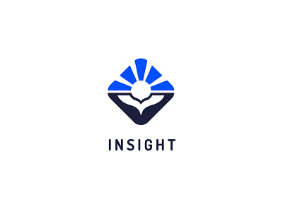 Nonfiction Books Insight branding design icon logo minimal type typography