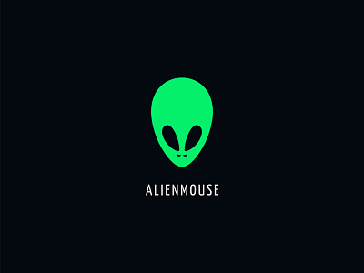 Alienmouse branding design icon logo minimal type typography