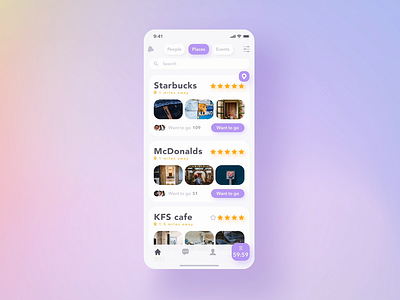 GoTogether - Dating App | Places animation app aqodee datingapp design development interface ios ios app iphonex it outsource company layout design mobile mobile app development company ui ux