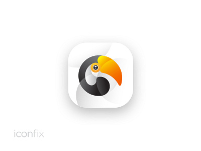 Toucan App Icon animals app icon app icon by serbaneka creative media parrot toucan