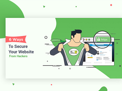 SSL Certificate Lan (Protect Your Website from Malware & Virus) design illustration ui ui ux design ux vector website