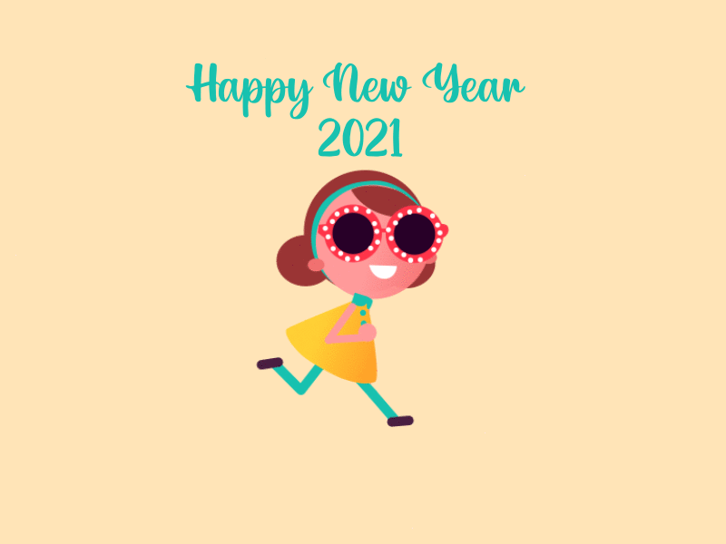 Happy new year 2021 2.5d adobe after effect animation animation after effects gif animation illustration animation lottie lottie animation lottiefiles svg animation vector animation