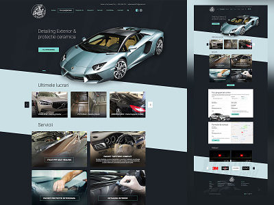 Elefant Wash - Web Design - Car detailing services car detailing services sketch web webdesign