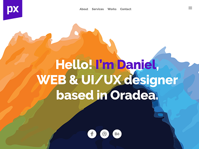 My personal website - WebDesign Presentation design designer personal professional web design