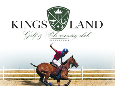 Kings land - Golf, Polo & Country Club Web Design club country digital art golf graphic home horse landing page polo pxsolution web design
