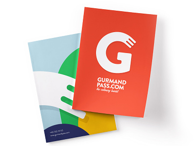 Gurmandpass - The culinary Tourist - Brochure branding brochure design cover design design vector