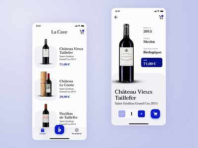 La Cave - Concept Wine App